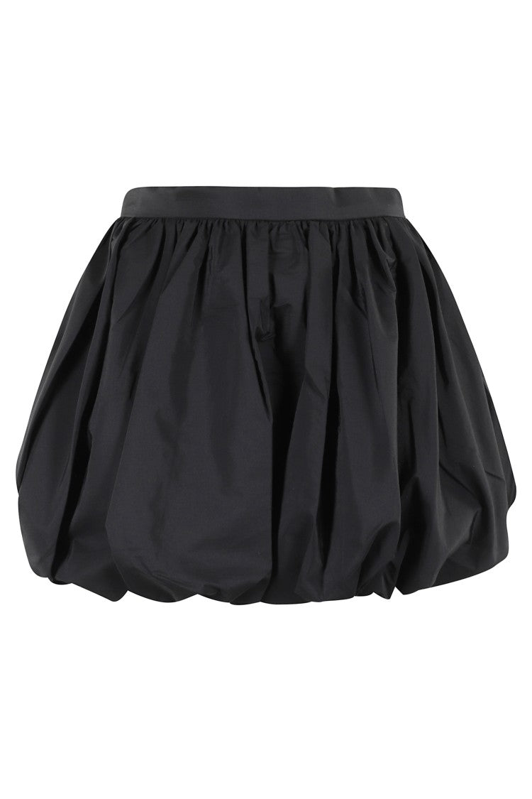 The Andamane Mini Skirt In Cotton Taffeta
