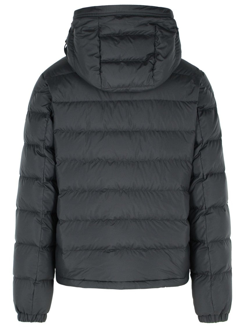 Moncler Laveraet' Black Polyester Down Jacket