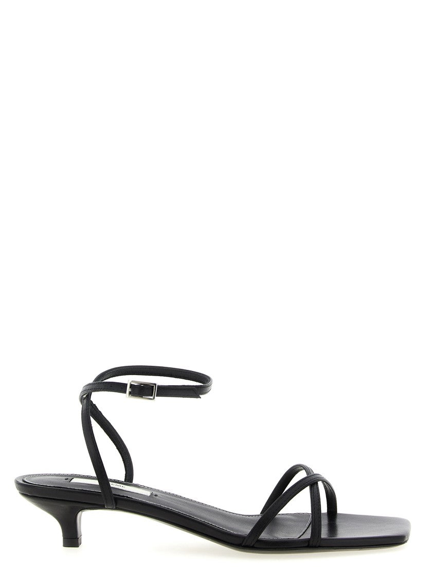 Totême 'Letaher Crossover' Sandals