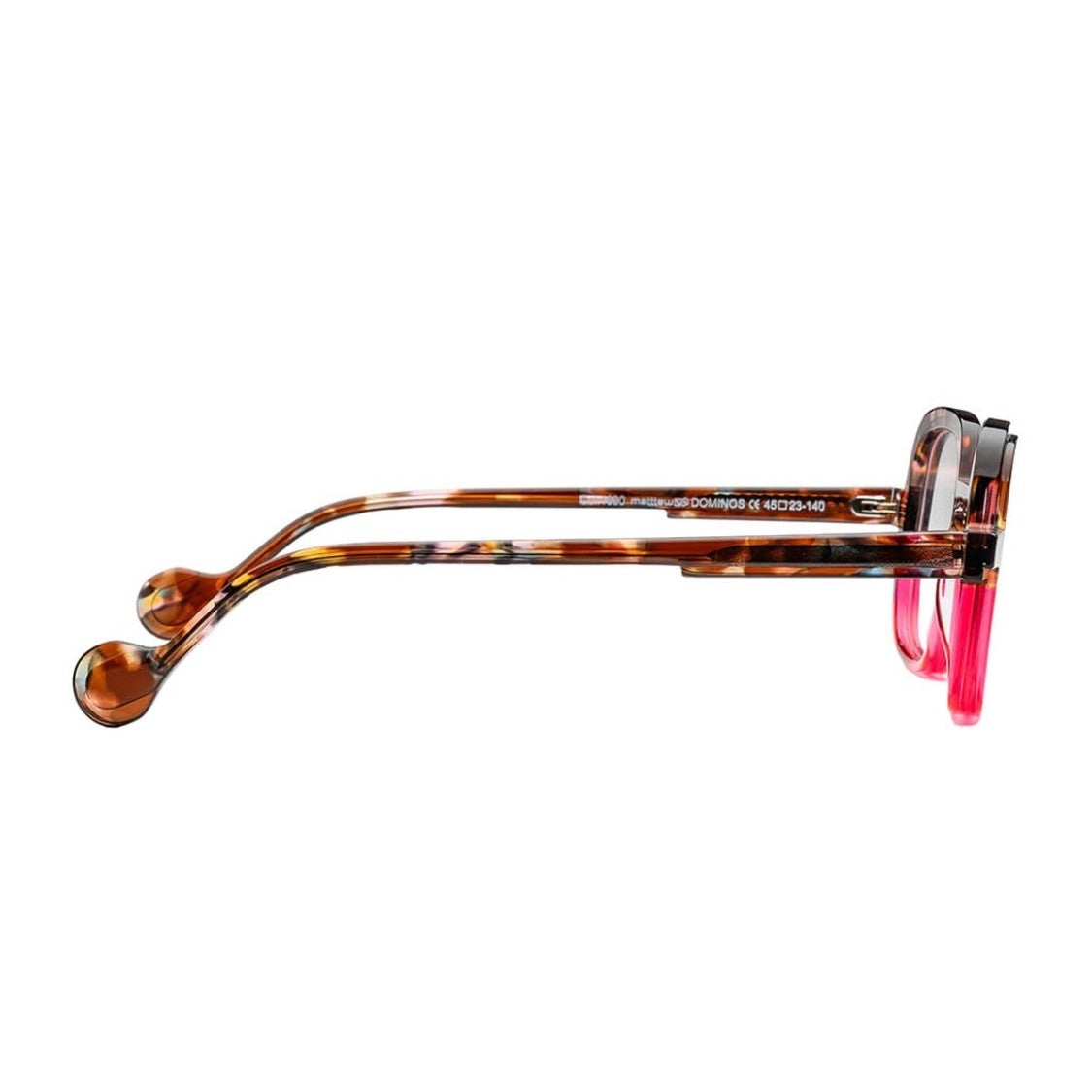 Matttew Brown Dominos Acetate Square Sunglasses