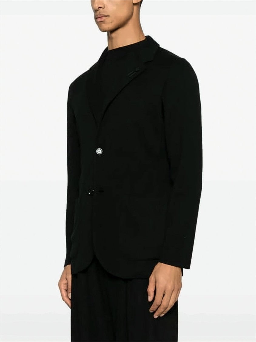 Lardini Two-Button Tailored Jacket With Minimalist Design