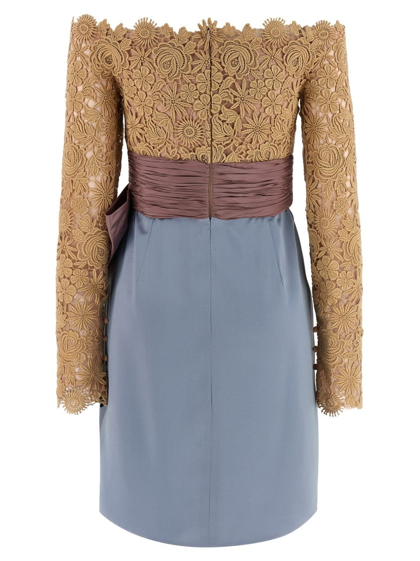 Valentino Garavani Fleur A Jours Flower Mix' Dress