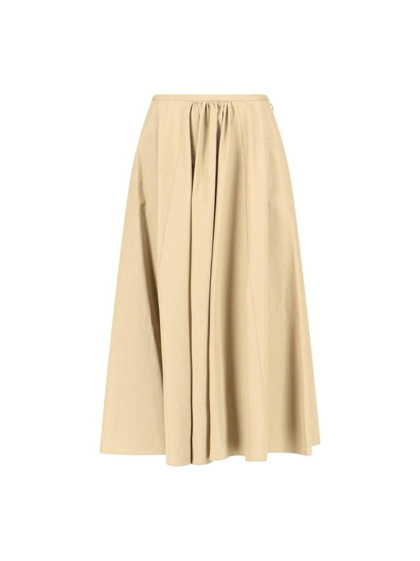 Aspesi Beige Midi Skirt