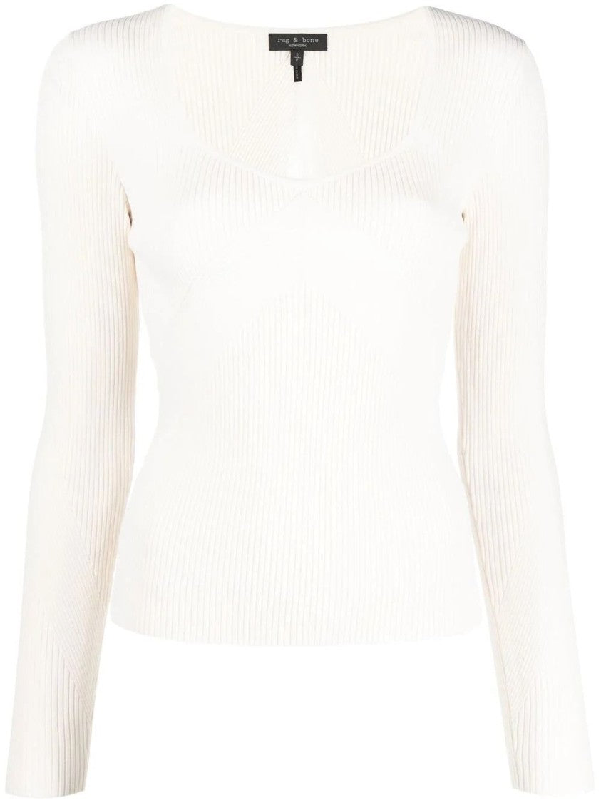 Rag & Bone Asher Long Sleeve Sweater