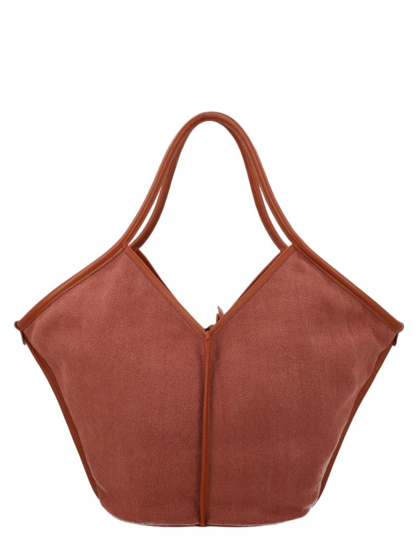 Hereu Beige Calella Recycled Linen Tote