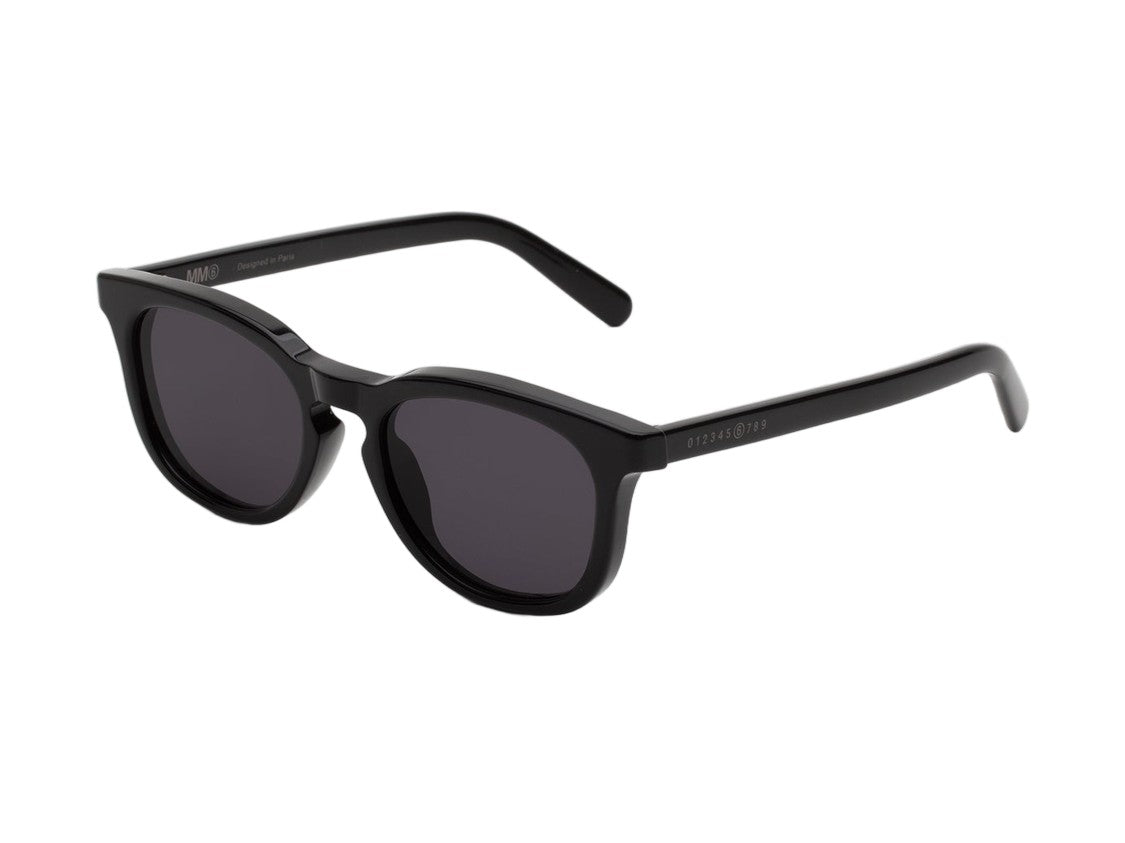 Retrosuperfuture Black Lunettes 3 Acetate Round Sunglasses