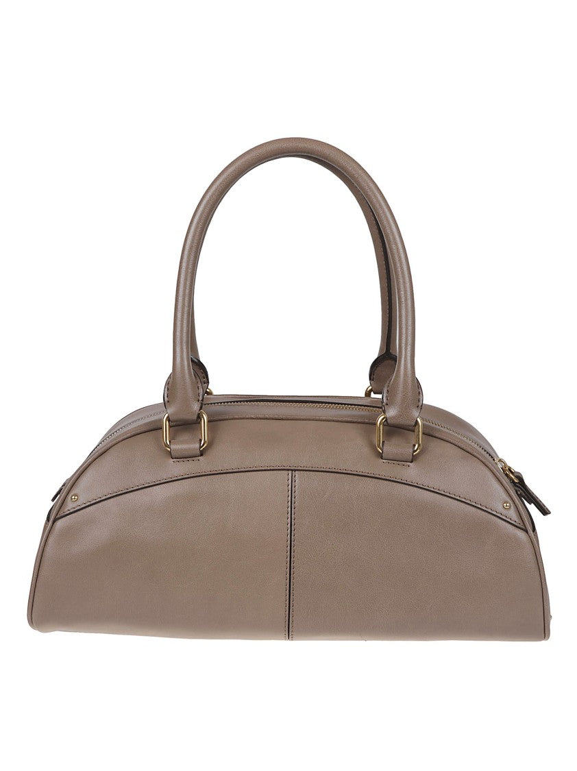 Chloé Structured Bowling Bag In Smooth Calf Leather
