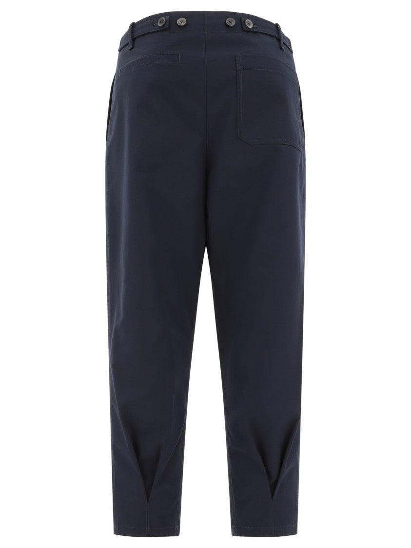 Valentino Chino Trousers With Mid-Rise Waist