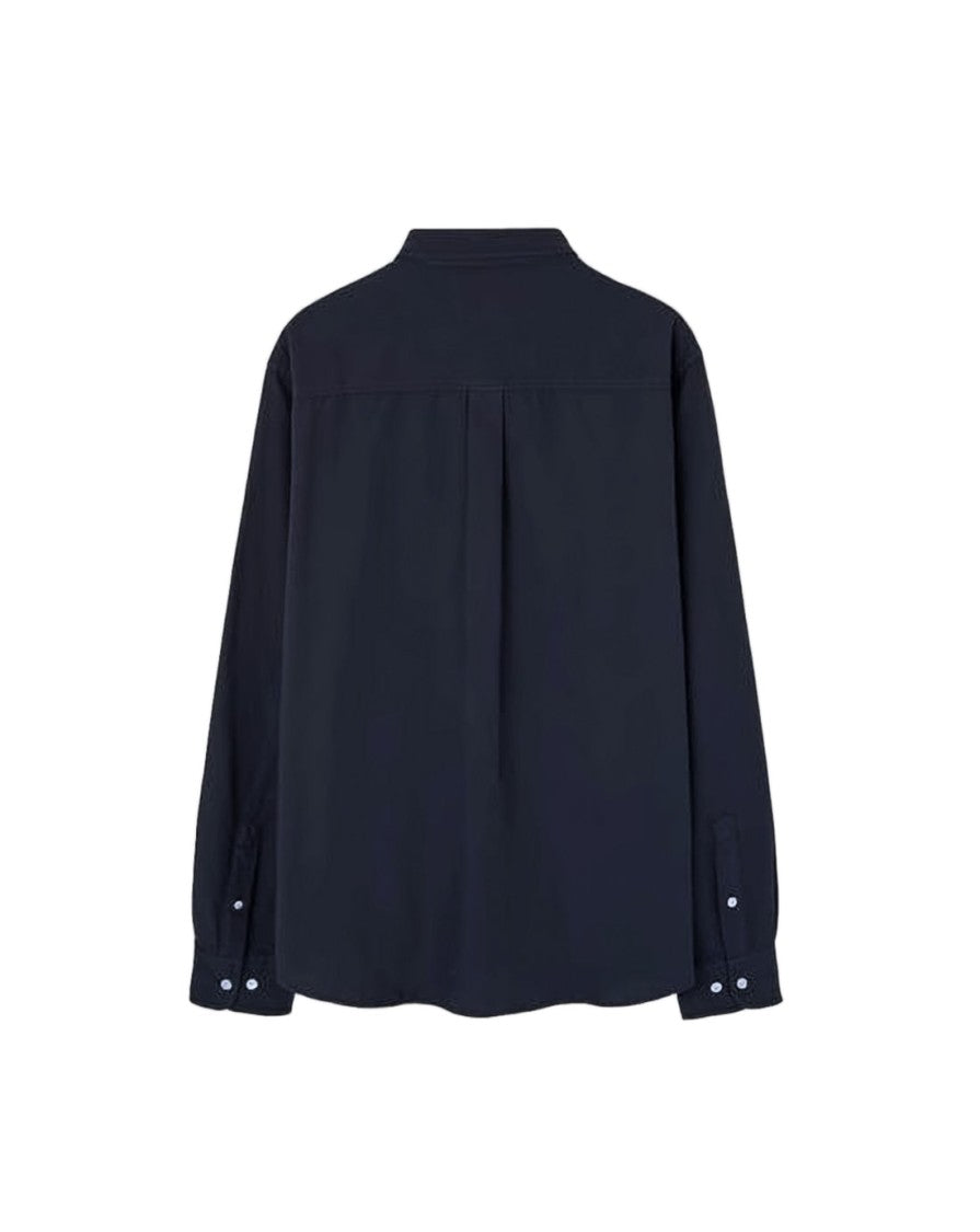 Isabel Marant Classic Long-Sleeve Blue Shirt With Minimalist Design