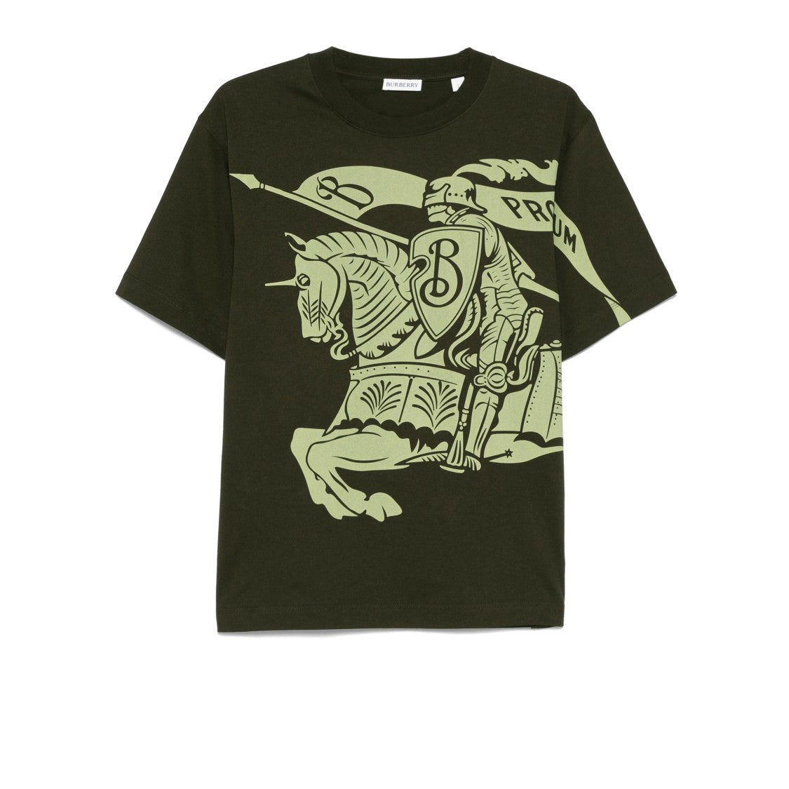 Burberry Graphic Print Cotton T-Shirt