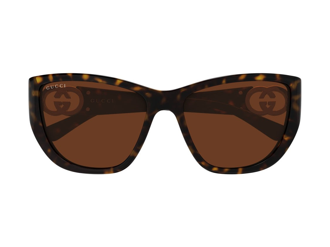 Gucci Tortoiseshell Gg2122s Cat-Eye Sunglasses