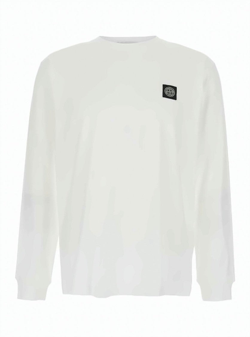 Stone Island Long-Sleeve Cotton T-Shirt