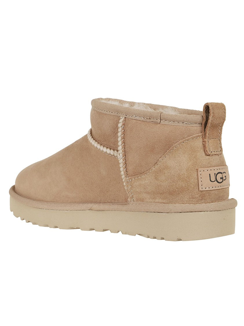 Ugg Beige Ankle Boots