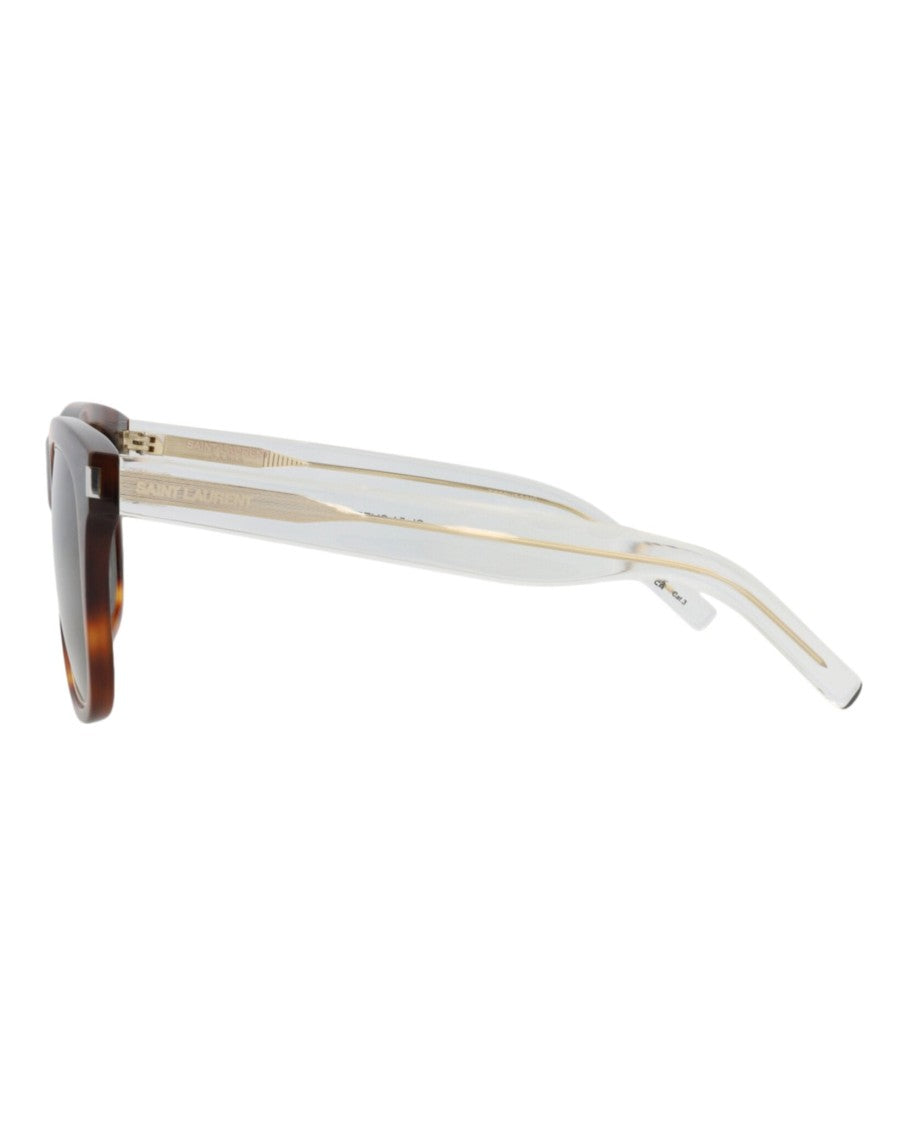 Saint Laurent Square-Frame Recycled Acetate Sunglasses