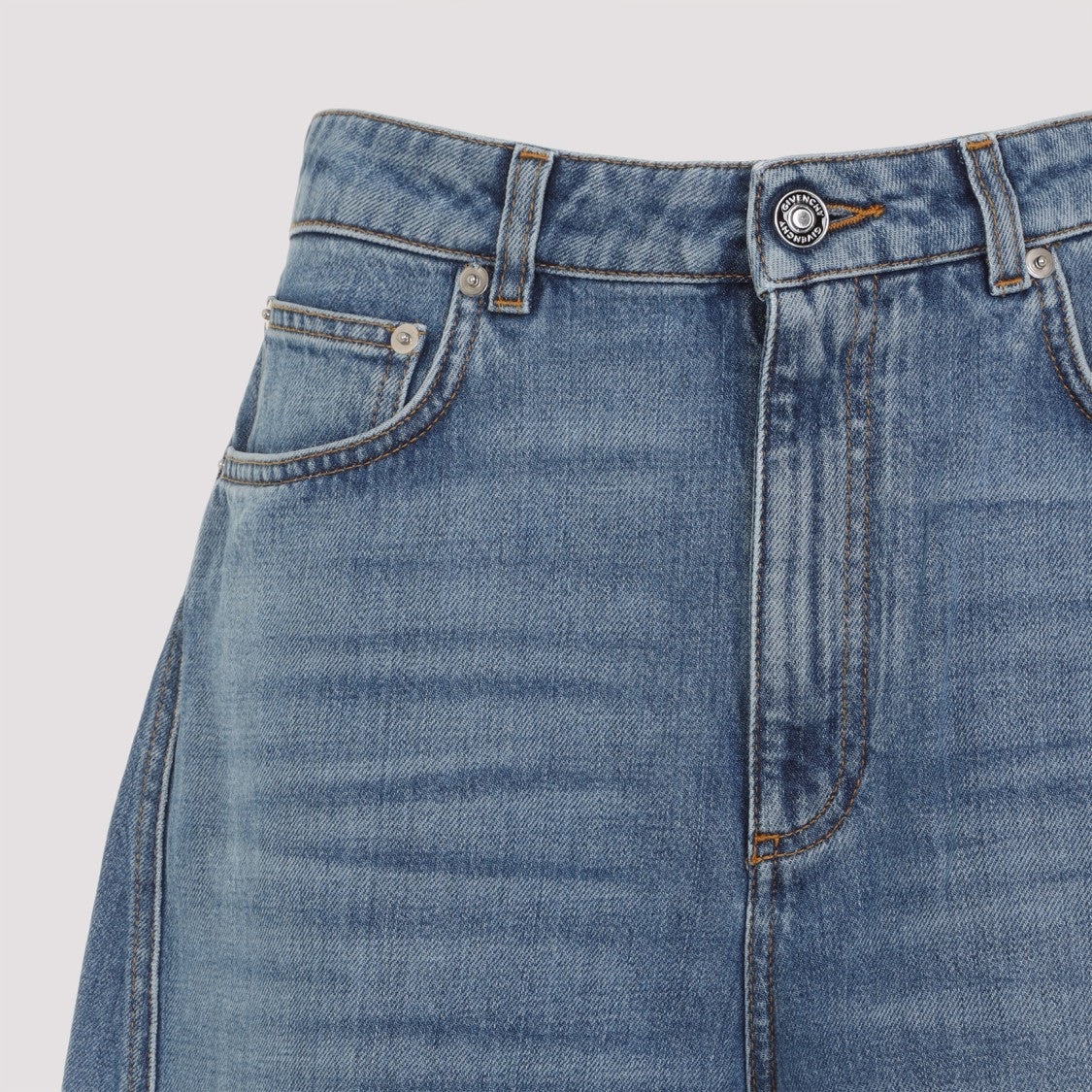 Givenchy Medium Blue Cotton Trousers