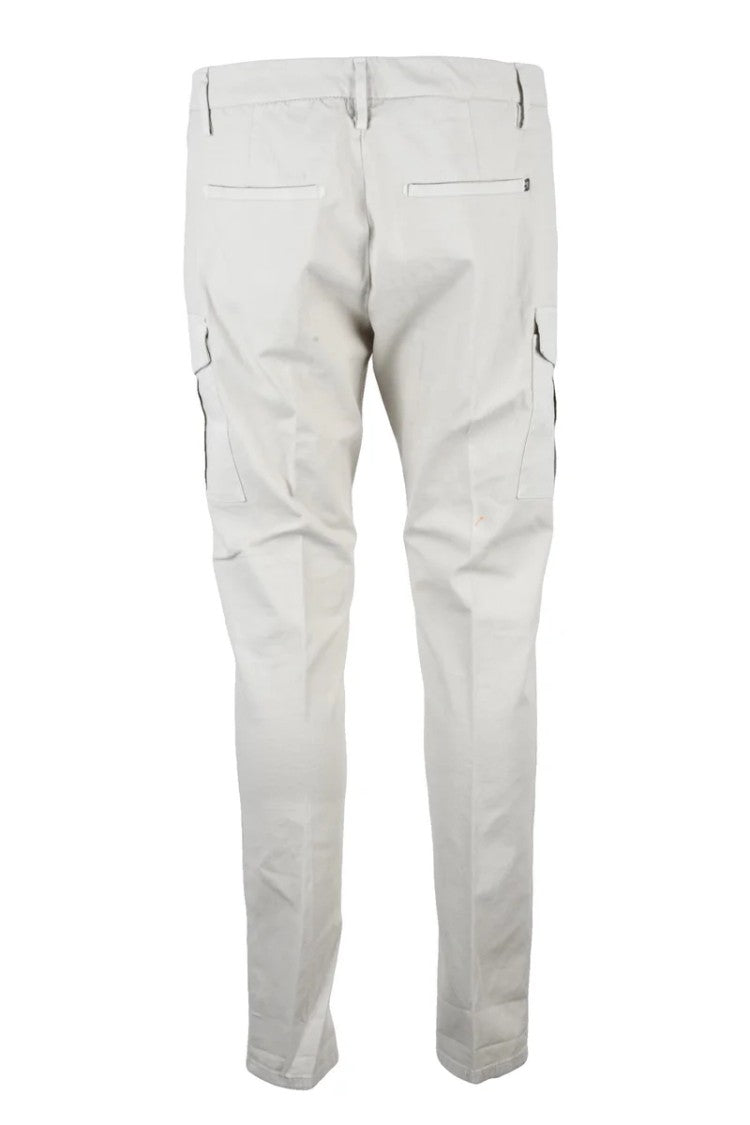 Dondup Eddy Cargo Trousers - White