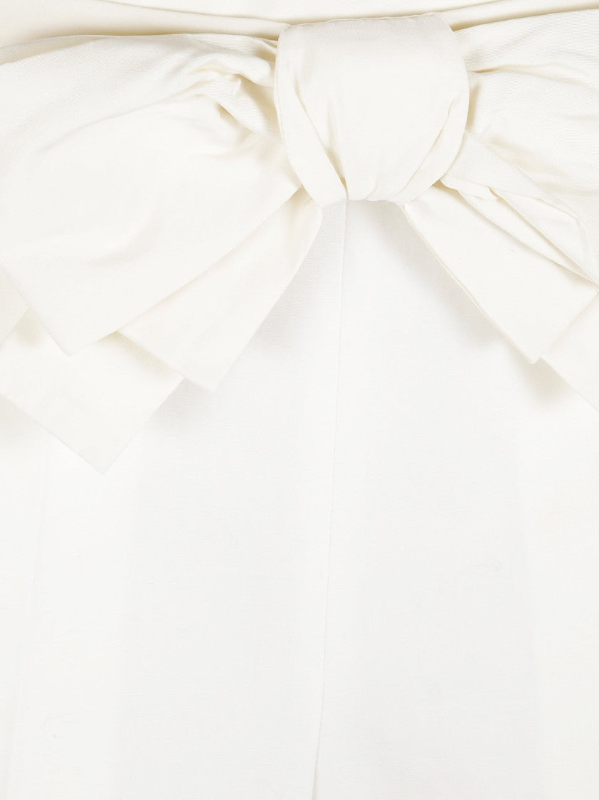 Valentino Garavani Bermuda Shorts With Decorative Bow