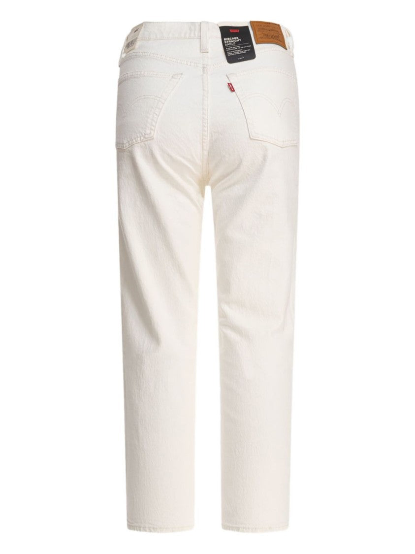 Levi's Straight-Leg High-Waist Jeans With Classic Five-Pocket Design