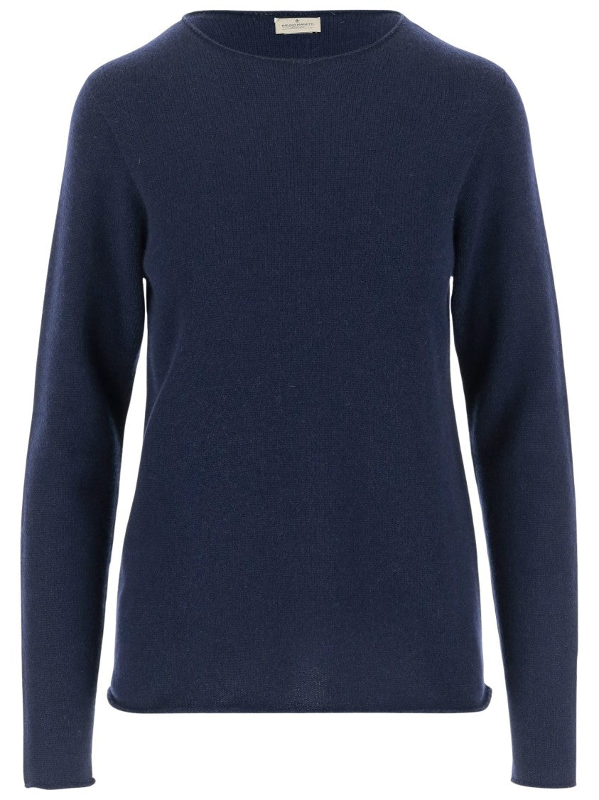 Bruno Manetti Cashmere Pullover With Crew Neck