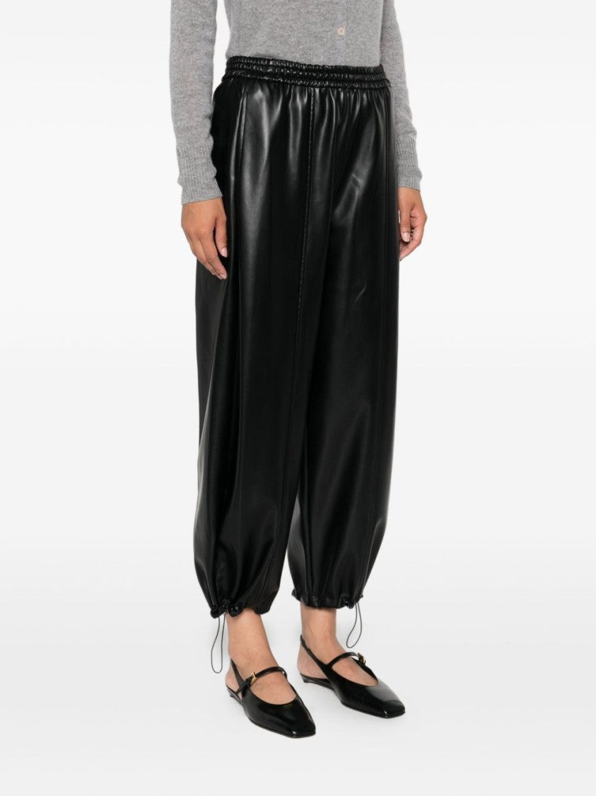 Pinko Voluminous Black Trousers