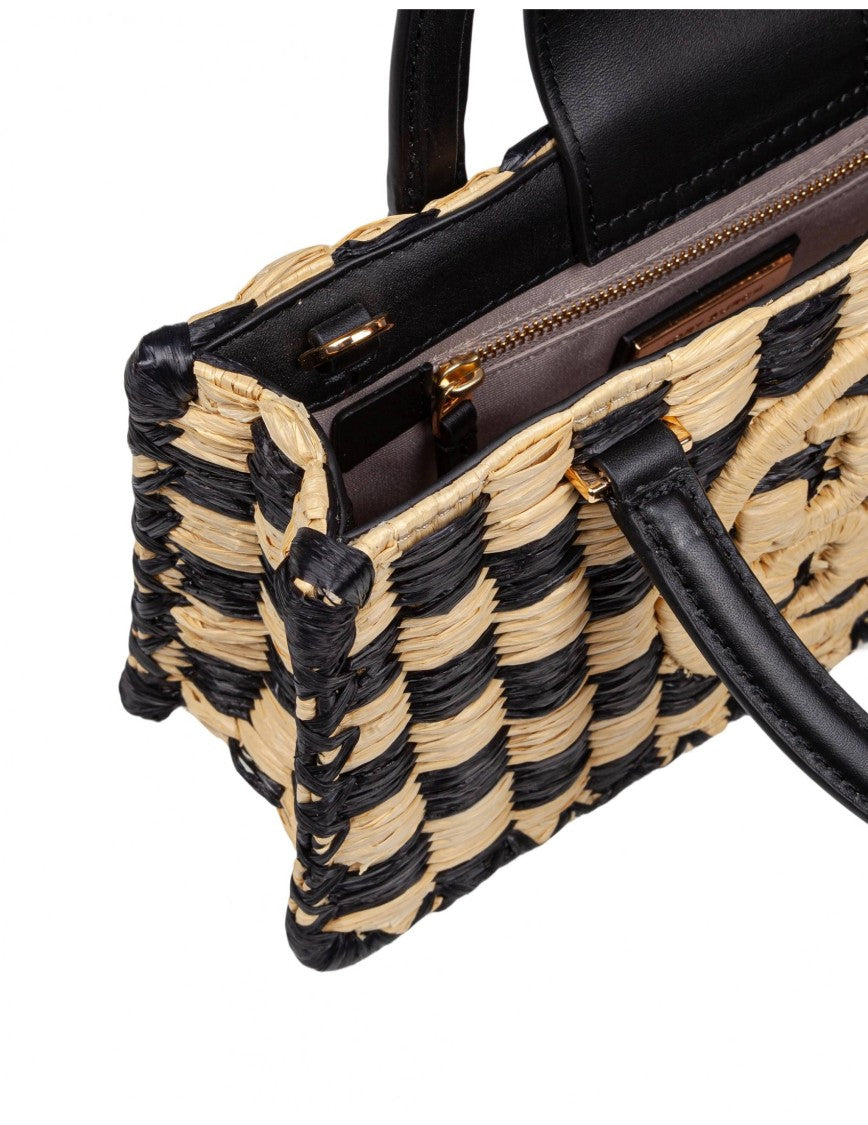 Tory Burch Ella East-West Crocheted Handbag