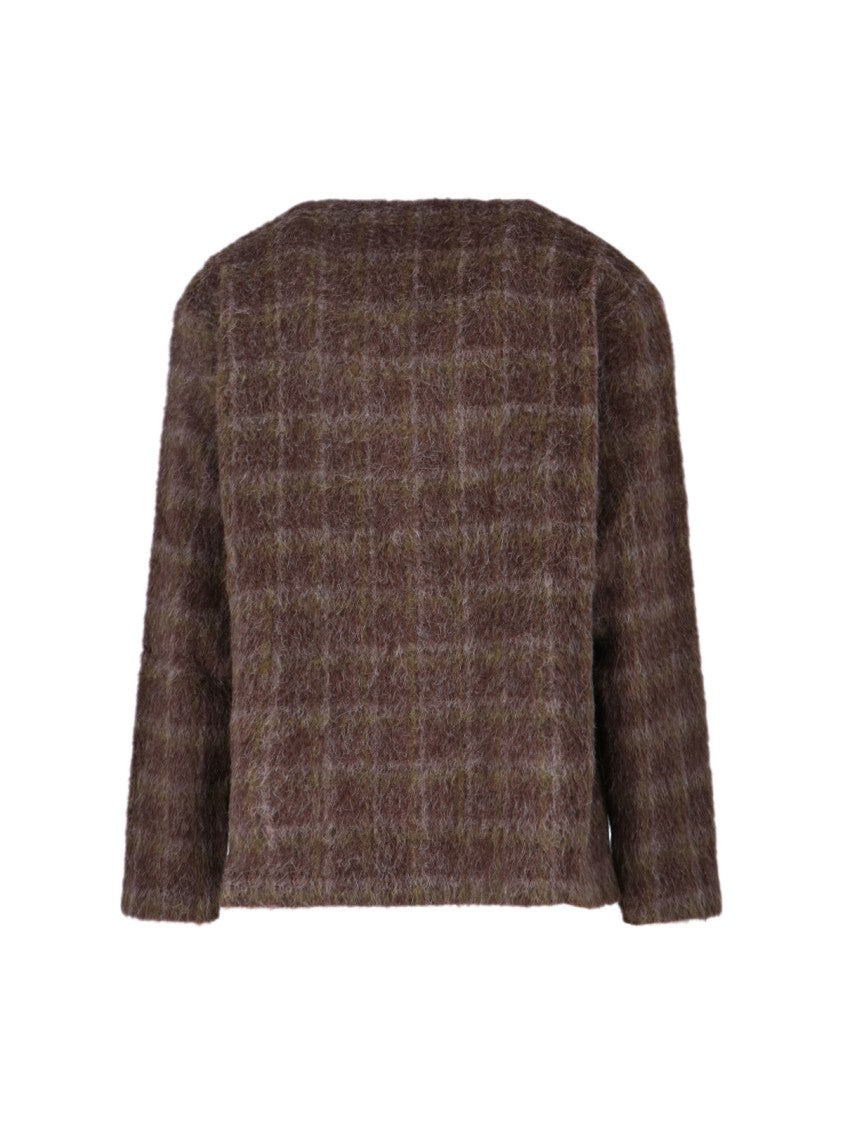 Our Legacy Plaid Cardigan – Brown