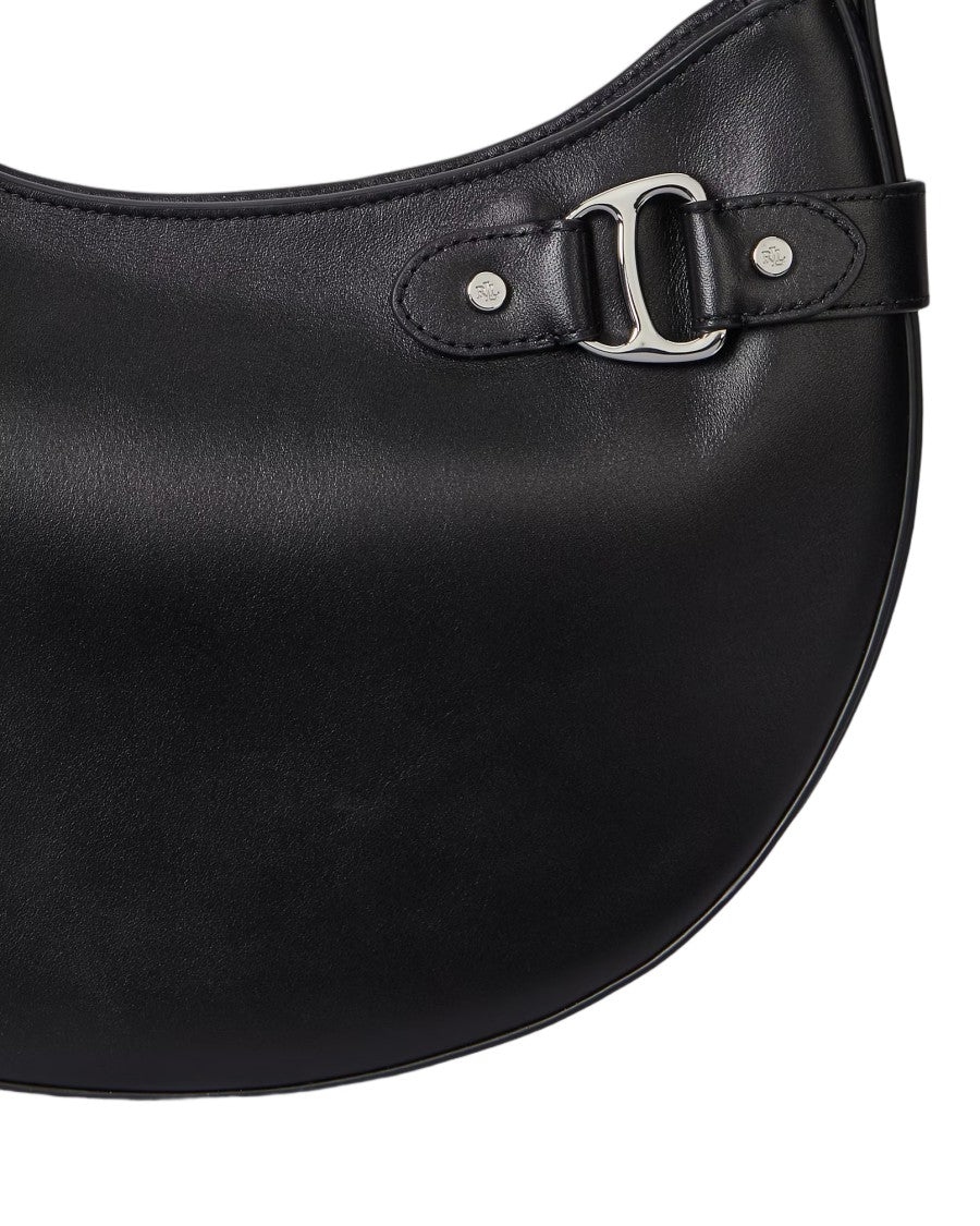 Lauren Ralph Lauren Structured Crescent Shoulder Bag