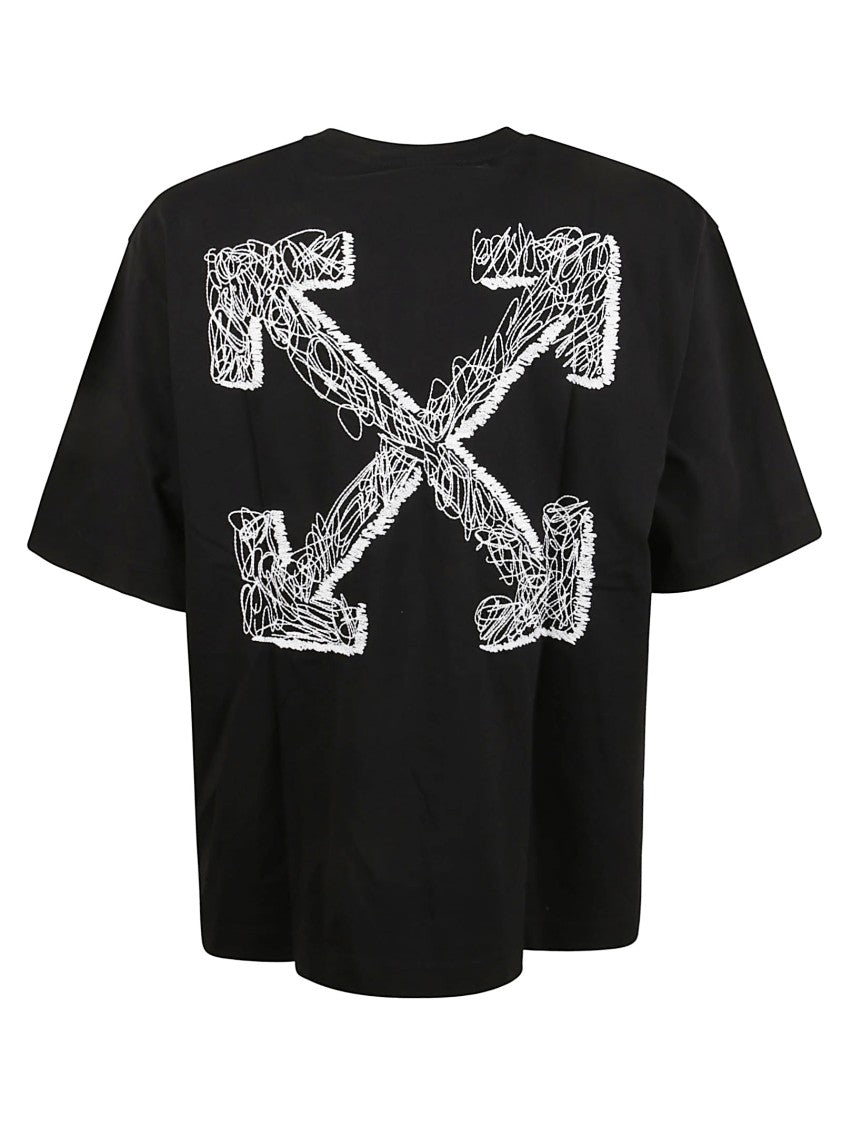 Off-White Scribble Arrow Skate Logo T-Shirt