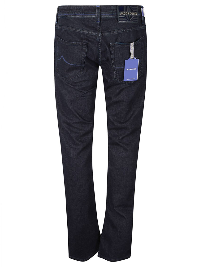 Jacob Cohen Classic Denim Jeans With Fit And Durable Construction