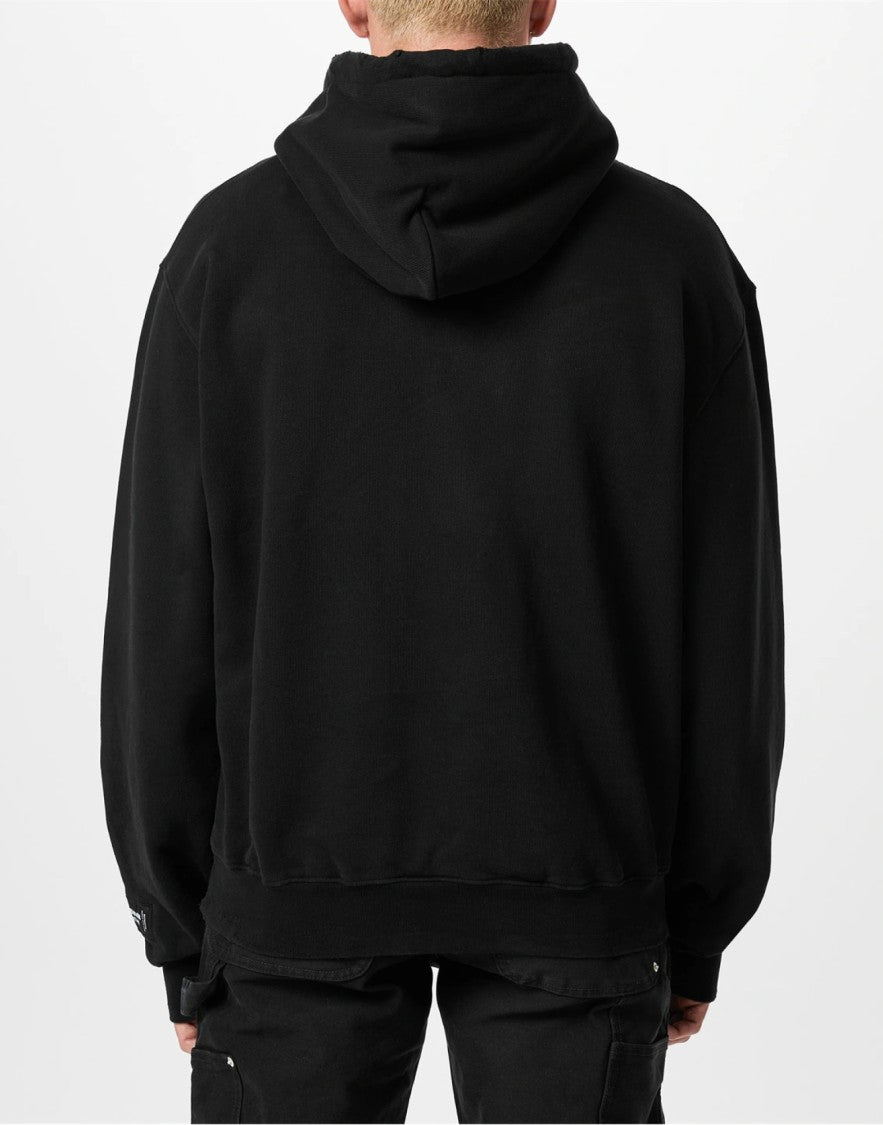 Heron Preston Ctnmb Strass Logo Hoodie