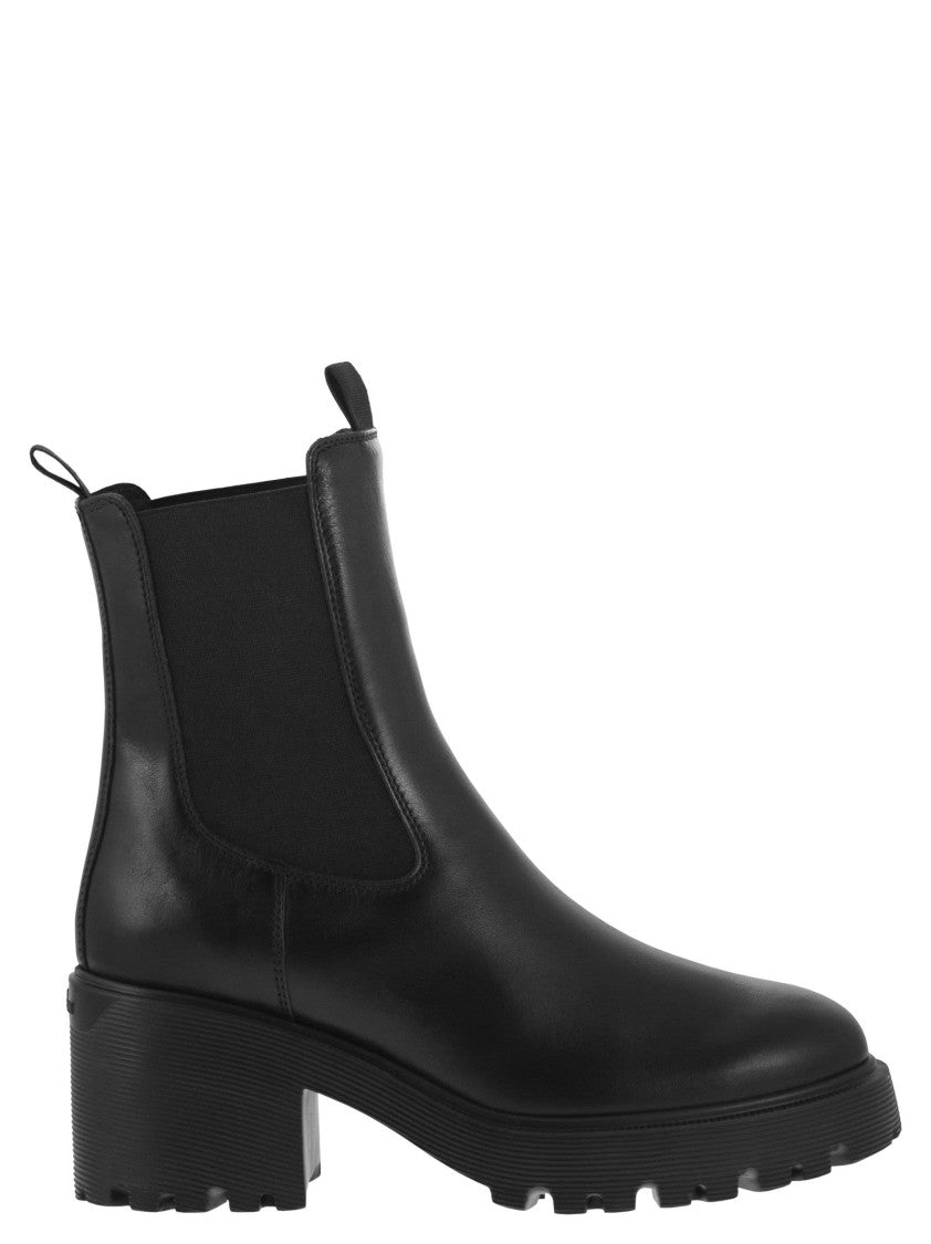 Hogan H649 - Leather Chelsea Boot