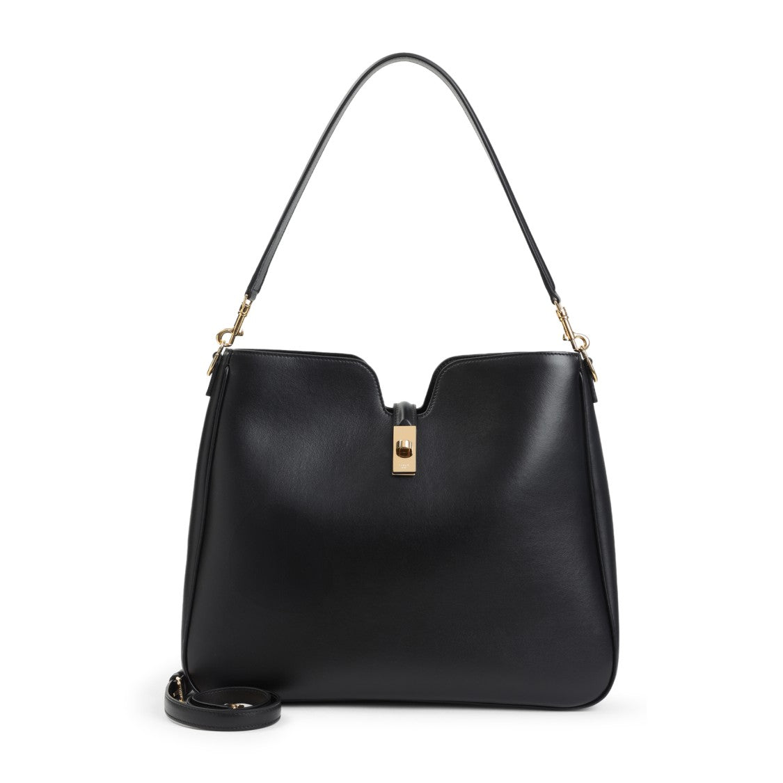 Celine Black Medium Camille Soft Leather Bag