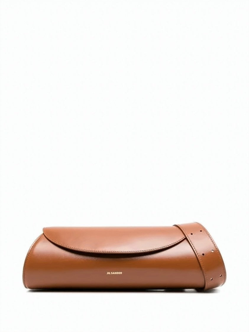 Jil Sander Elongated Cylindrical Shoulder Bag