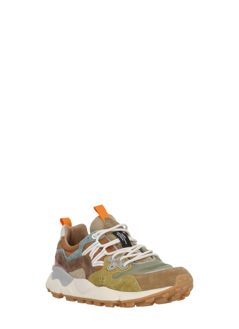 Flower Mountain Multicolor Yamano 3 Suede Inserts Sneakers