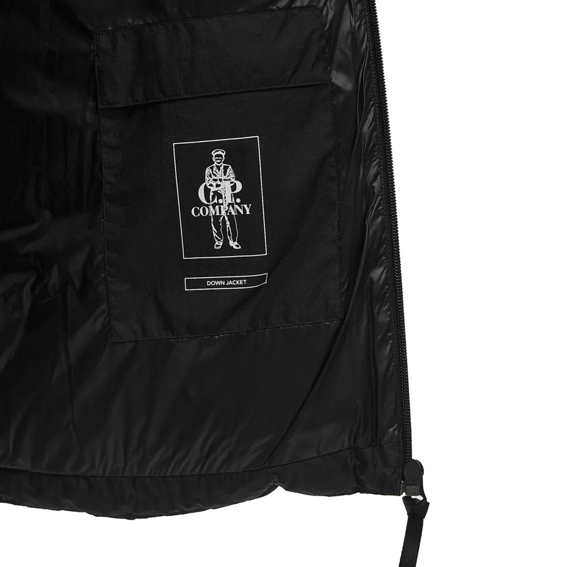 C.P. Company Medium-Length Padded Jacket With High Collar