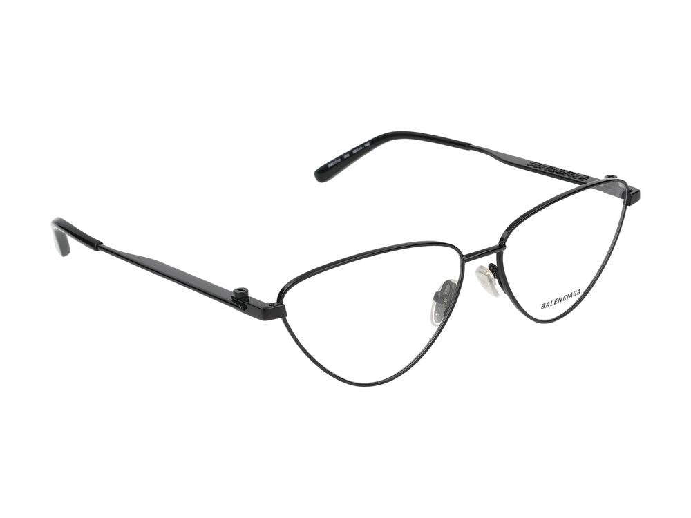 Balenciaga Eyeglasses Bb0171o 003 Black Black Transparent 58/14/140