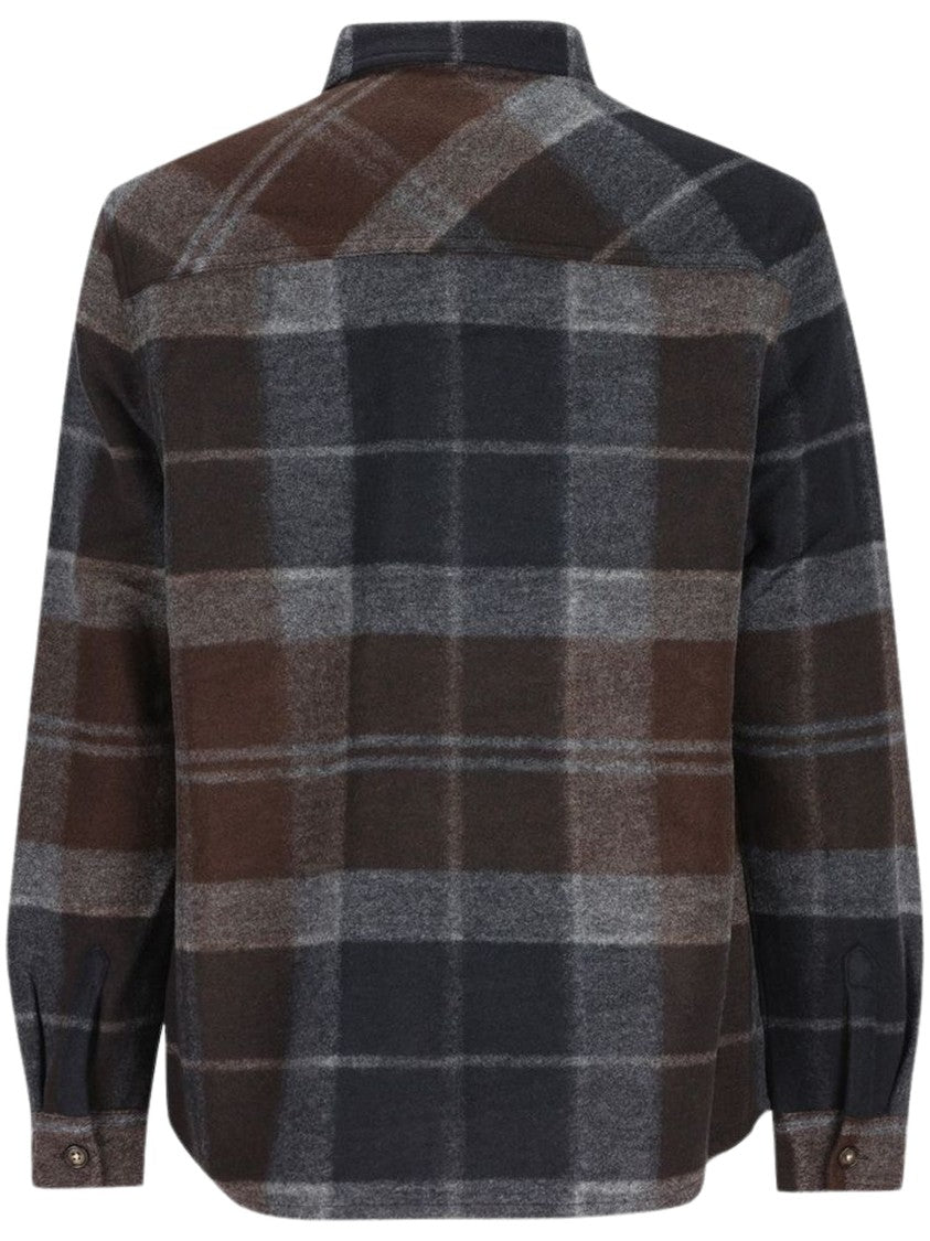 Barbour Woodlane Brushed Plaid Flannel Shirt