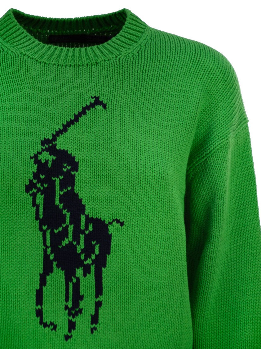 Polo Ralph Lauren Big Pony Cotton Crew Neck Jumper