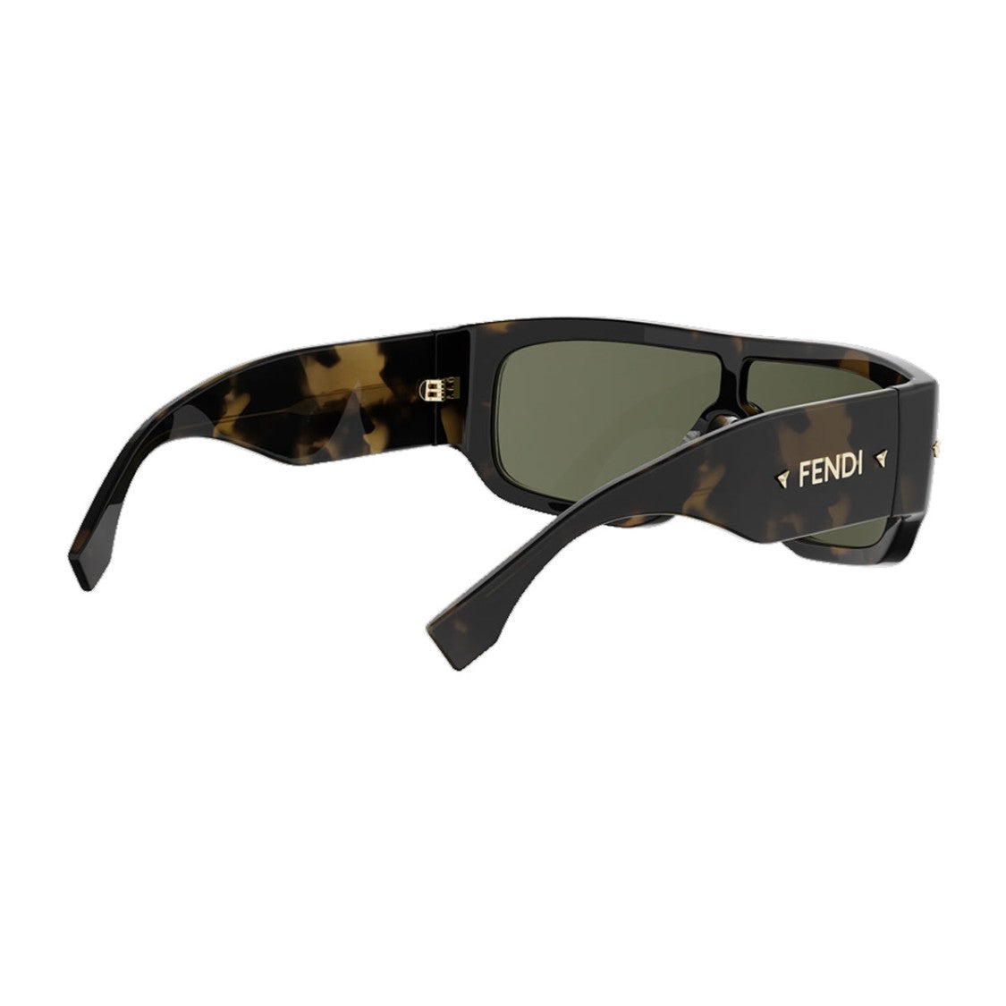 Fendi Havana Screen Bold Acetate Sunglasses