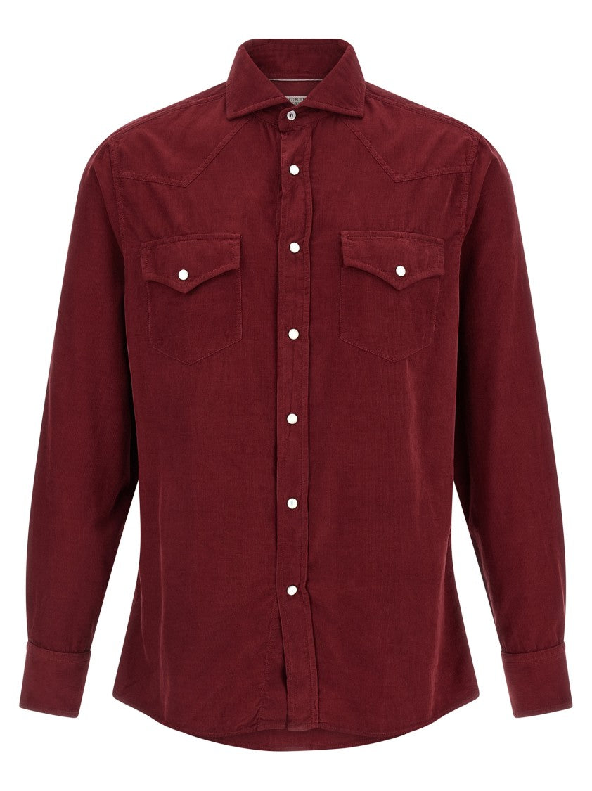 Brunello Cucinelli Corduroy Shirt