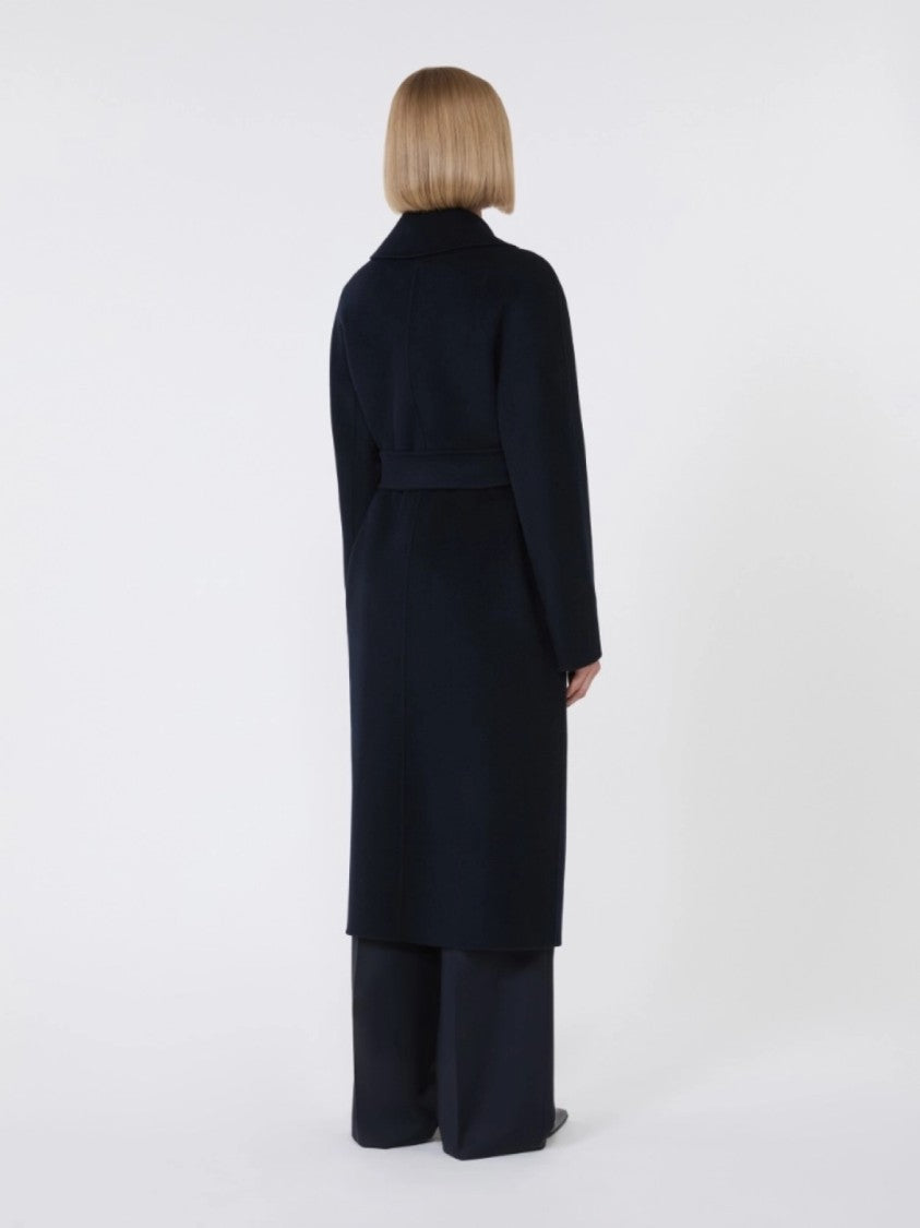 Max Mara Sophisticated Long Coat With Tailored Silhouette