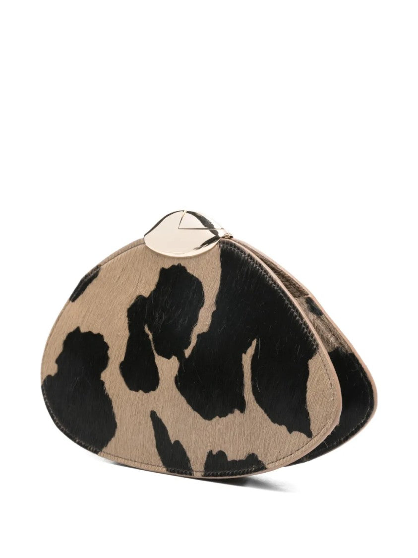 Benedetta Bruzziches Structured Handbag With Top Handle And Detachable Strap