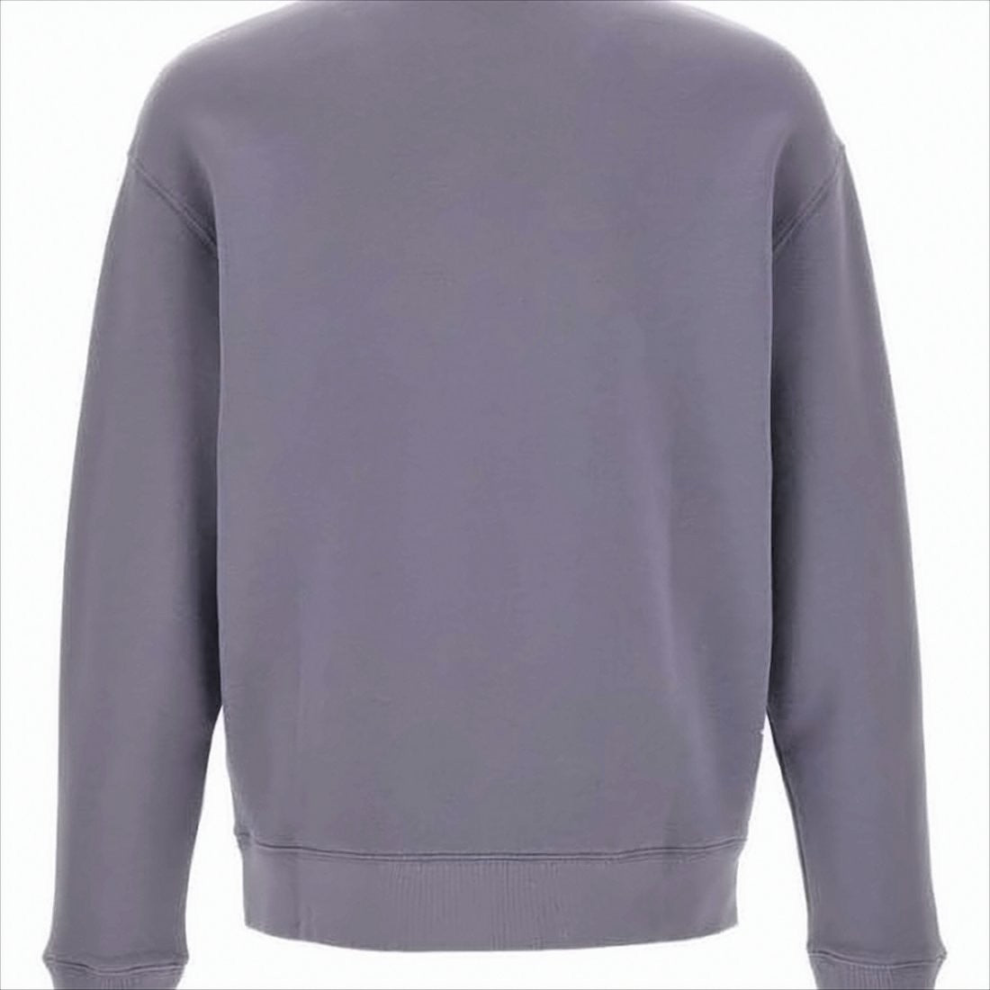 Maison Kitsuné Vintage Graphic Long-Sleeve Sweatshirt In Muted Lavender Tone