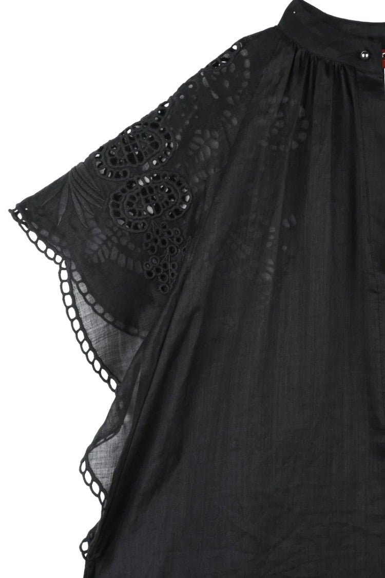 Max Mara Tunic Ramie - Black