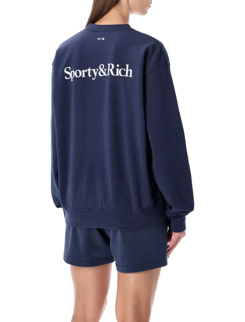 Sporty And Rich Yankees Crew Neck Sweatshirt