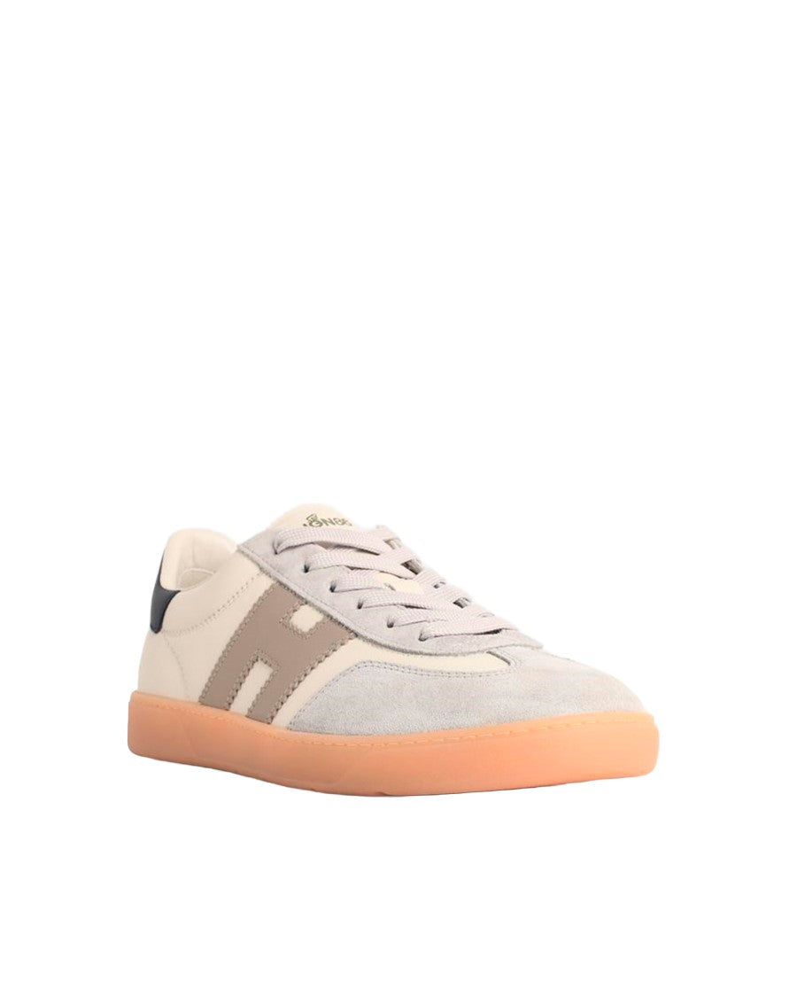 Hogan Low-Top Sneakers With Smooth Leather And Nappa Details