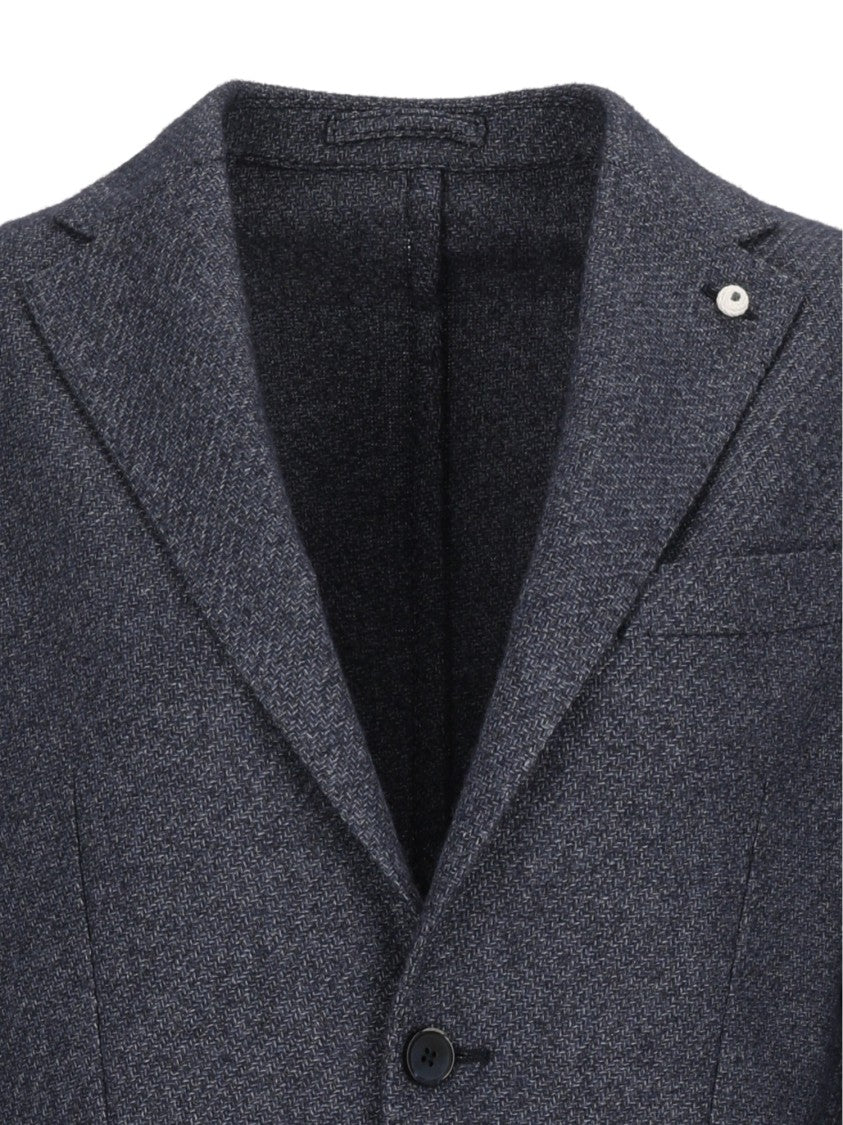Brando-Lubiam Blue Drop S Structured Tailored Blazer