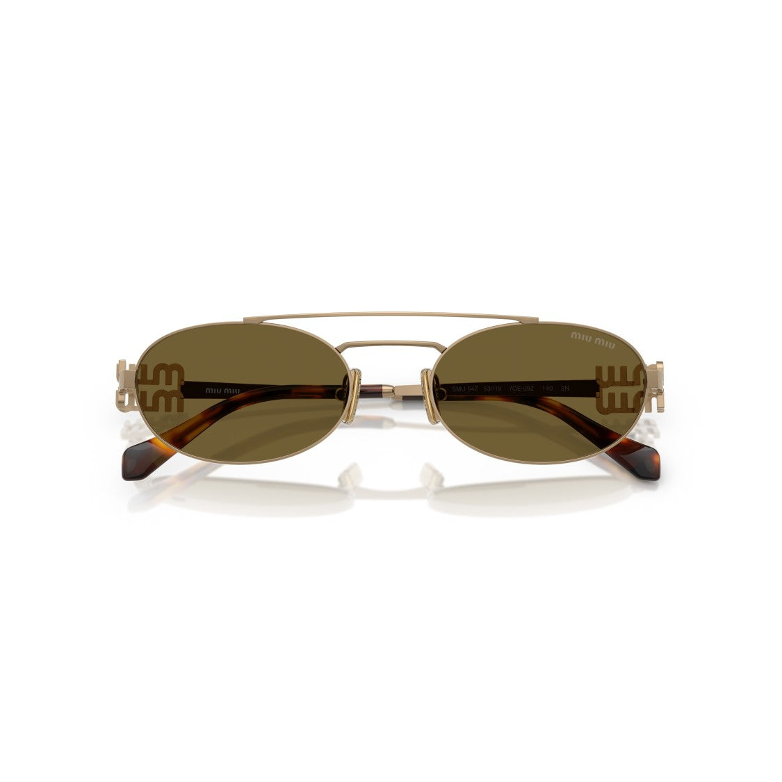 Miu Miu 0Mu 54Zs Oval Lens Sunglasses