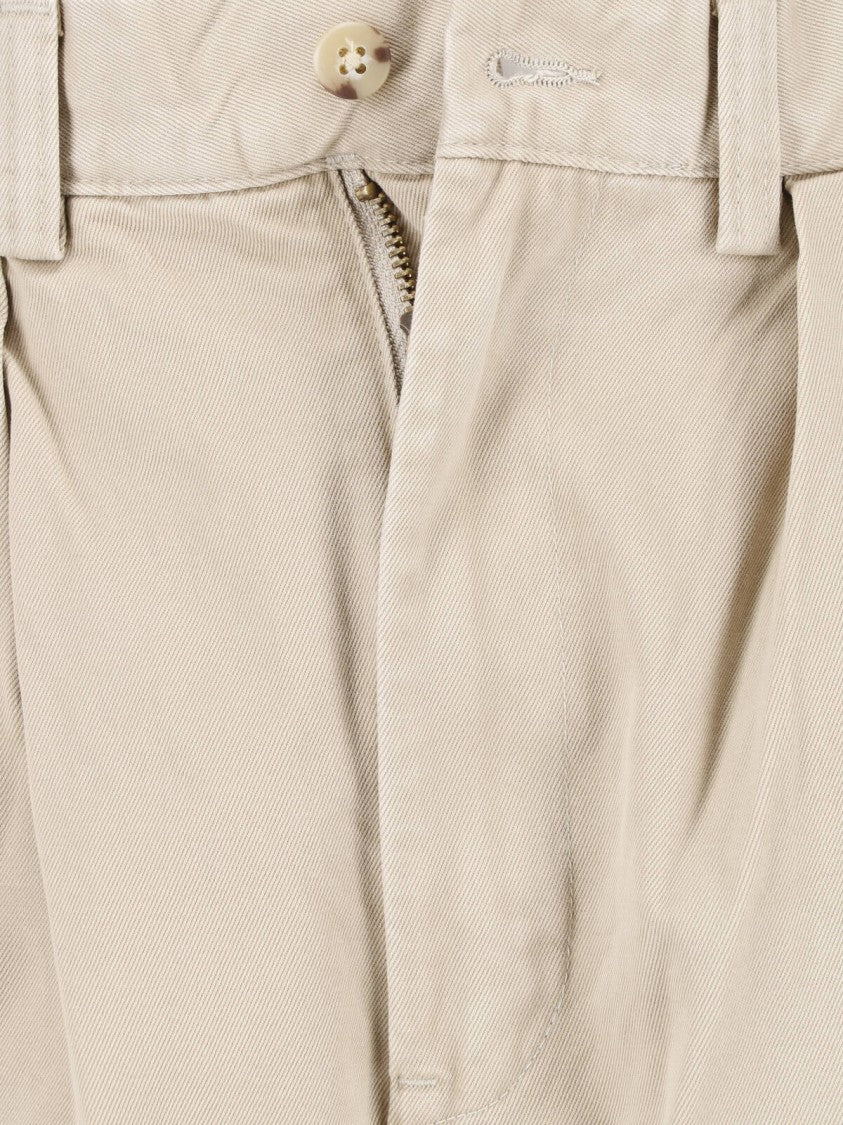 Polo Ralph Lauren Beige Whitman Straight-Leg Chino Trousers