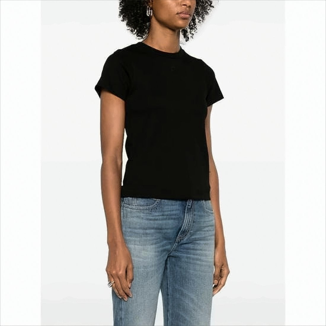 Alexander Mcqueen Fitted Short-Sleeve T-Shirt With Emblem Detail